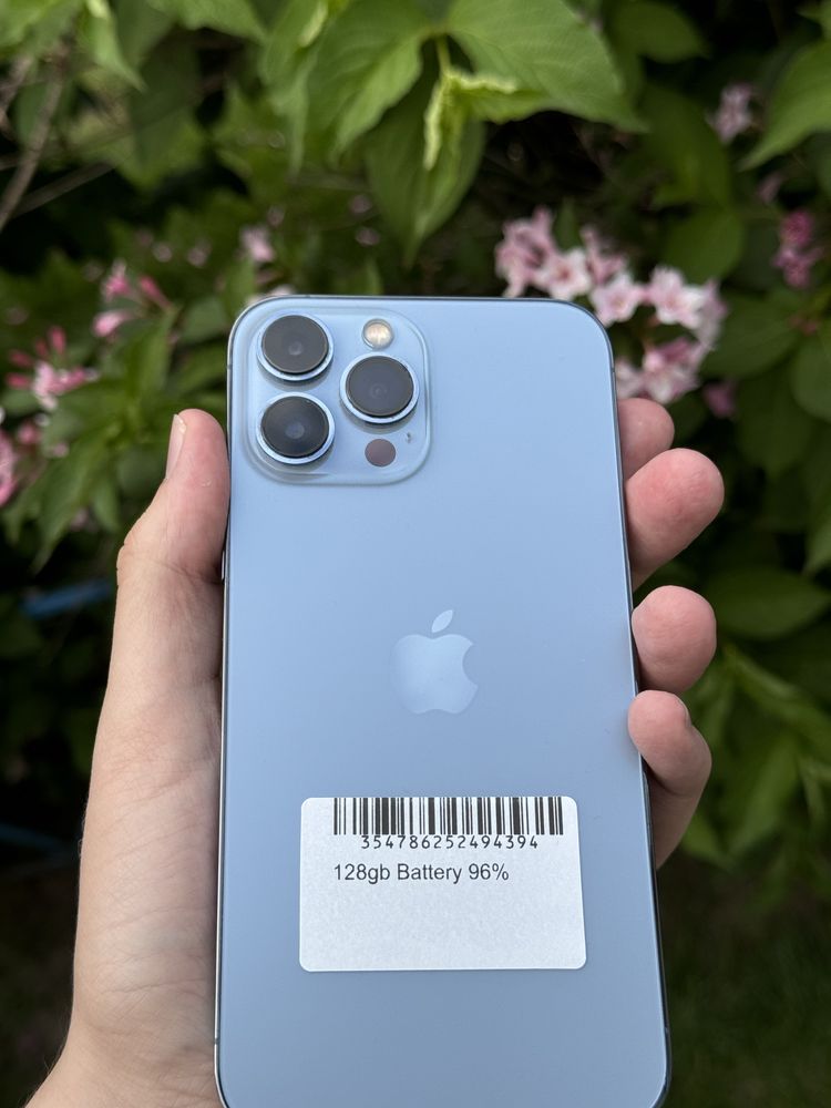 iPhone 13 Pro Max Sierra Blue 128Gb BATERIA 96% Gwarancja