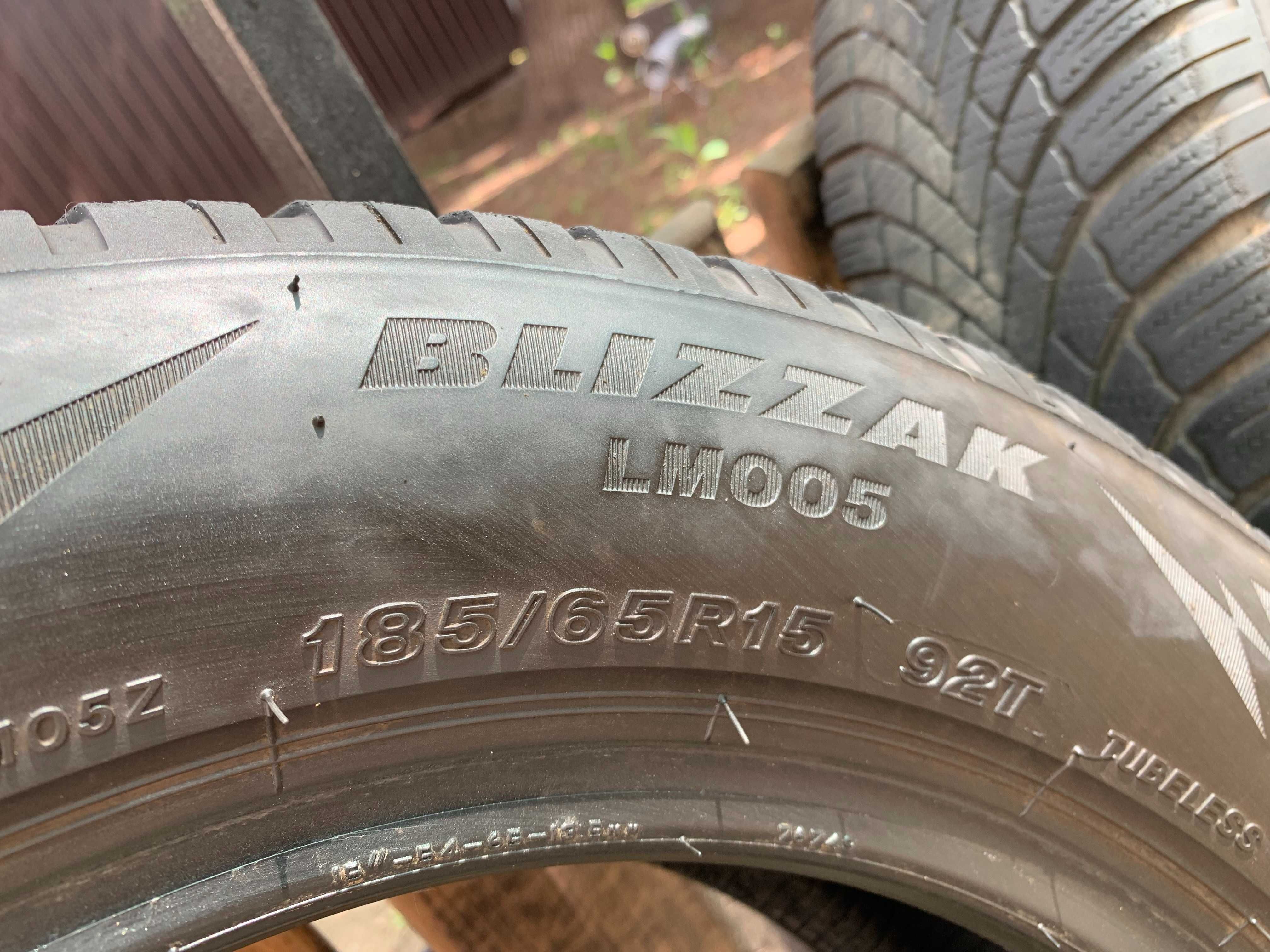 Зимняя резина Bridgestone Blizzak LM005 185/65 R15