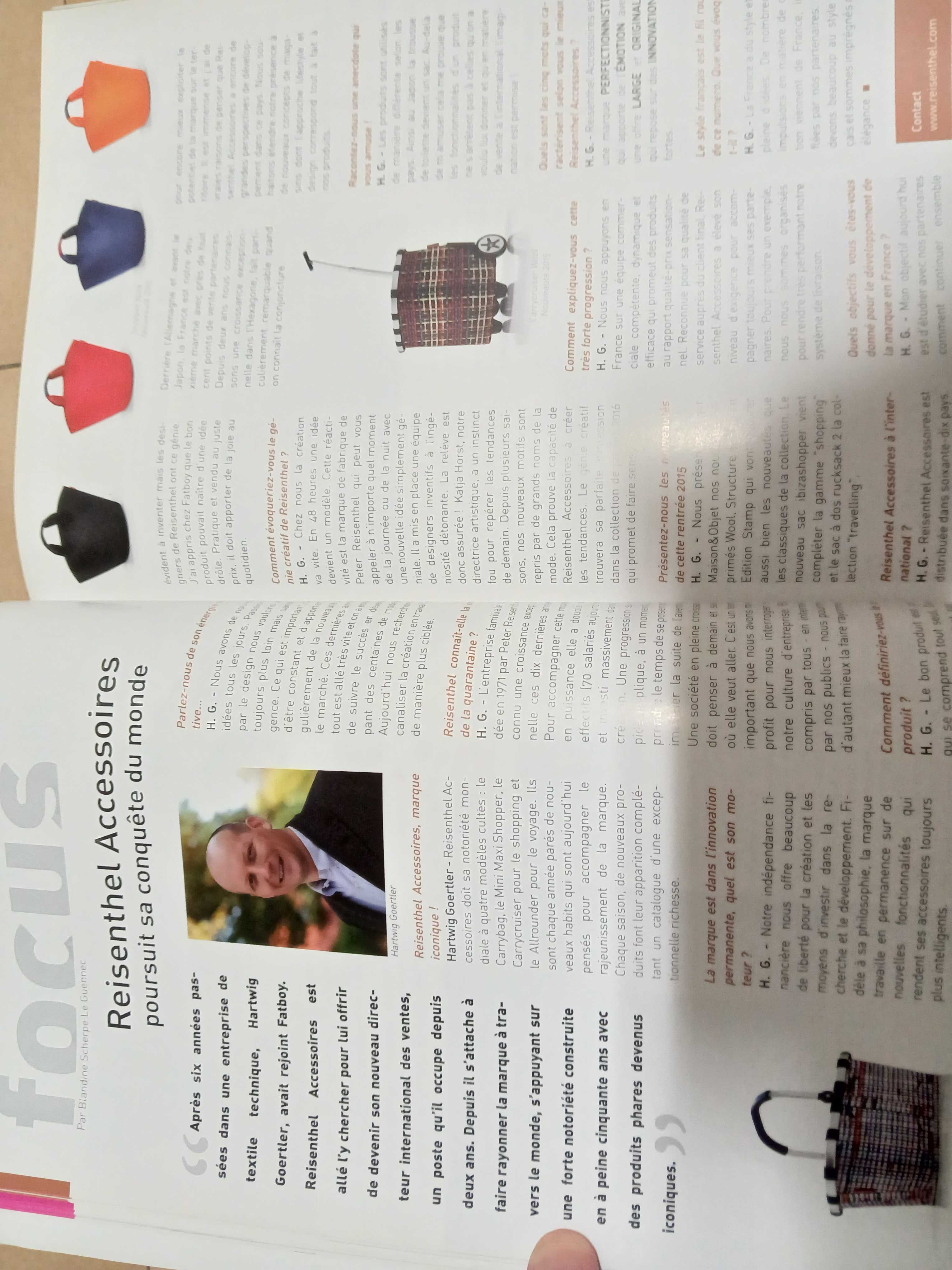 Revista em francês sobre moda "Home Fashion News" (n 18 - 2015)