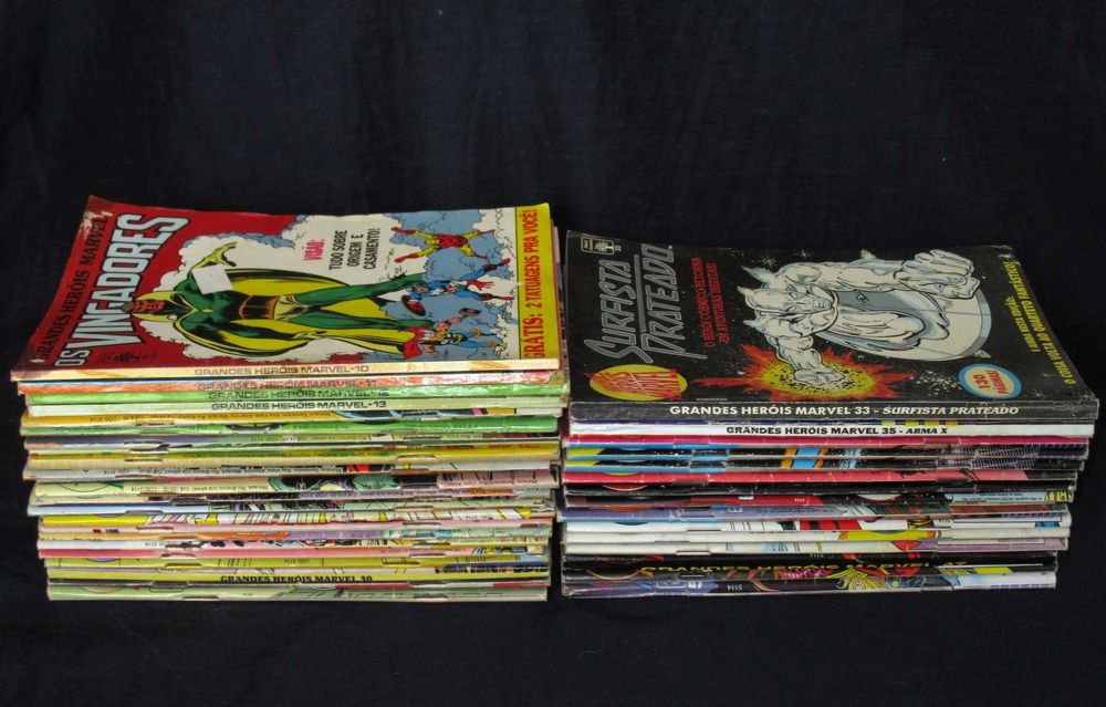 Livros BD Grandes Heróis Marvel Série I