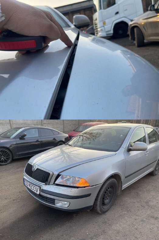 Skoda Octavia 2 1.6 MPI LPG, 2011 r.  uszkodzona po kolizji