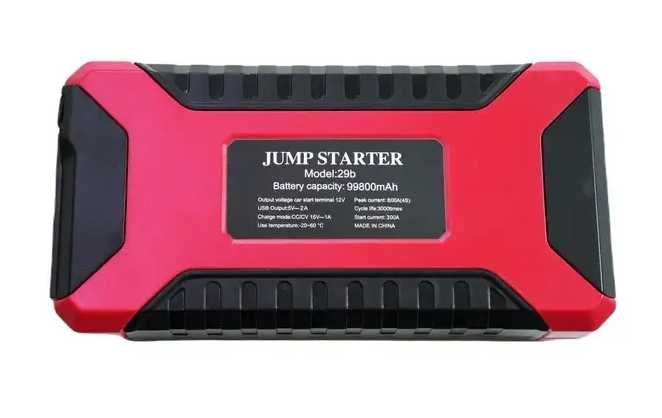 Пускозарядное устройство бустер JUMPSTARTER 99800 mAh (300/600A) ОПТ