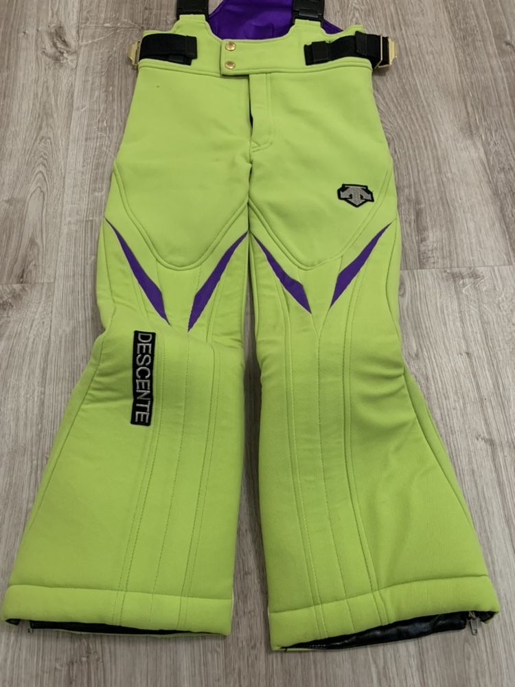 Горнолыжные штаны зимовые снежные лыжные для сноуборда DESCENTE спорт