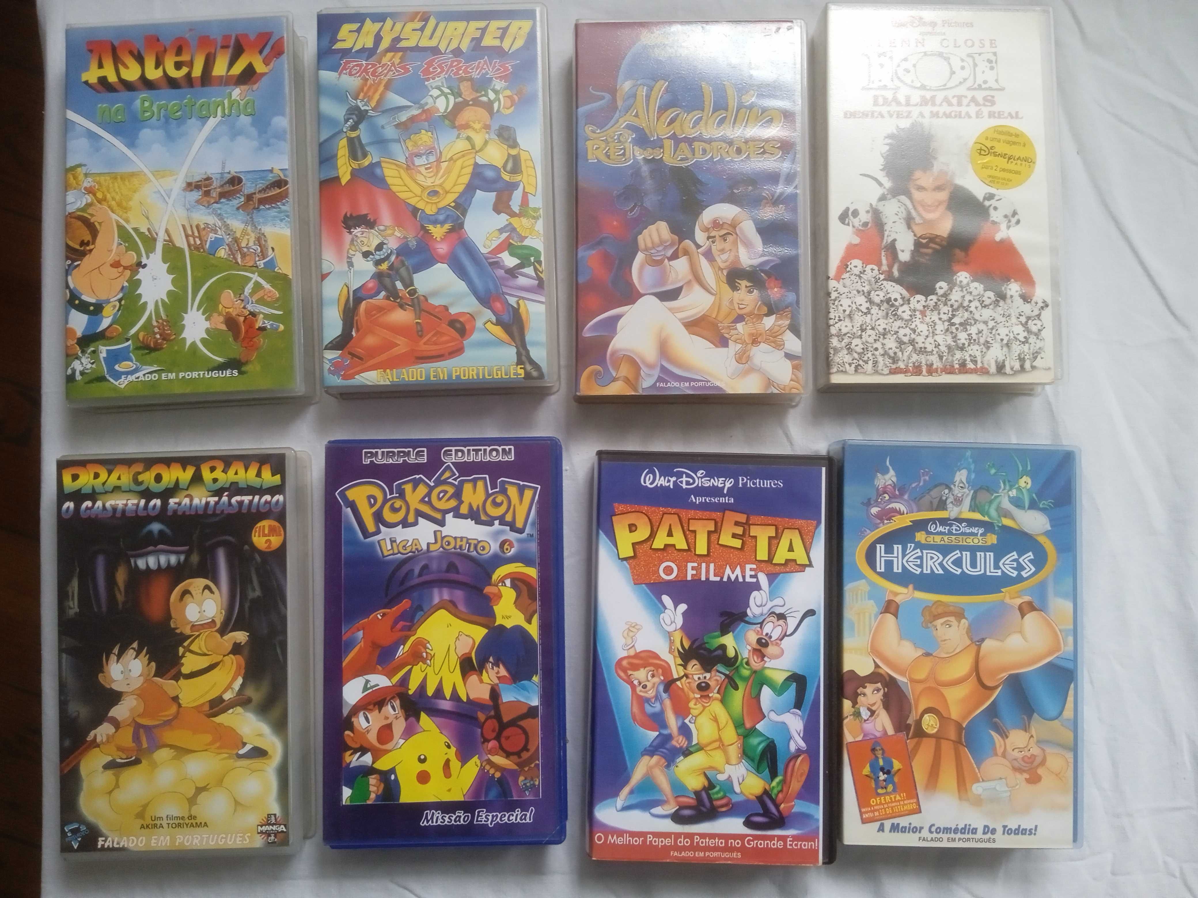 VHS - Infantis -  Rei Leão,  Tom & Jerry,  etc.