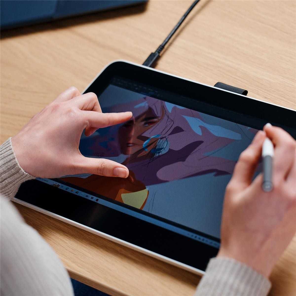Графічний планшет Wacom One 13 Touch New (DTH134W0B)