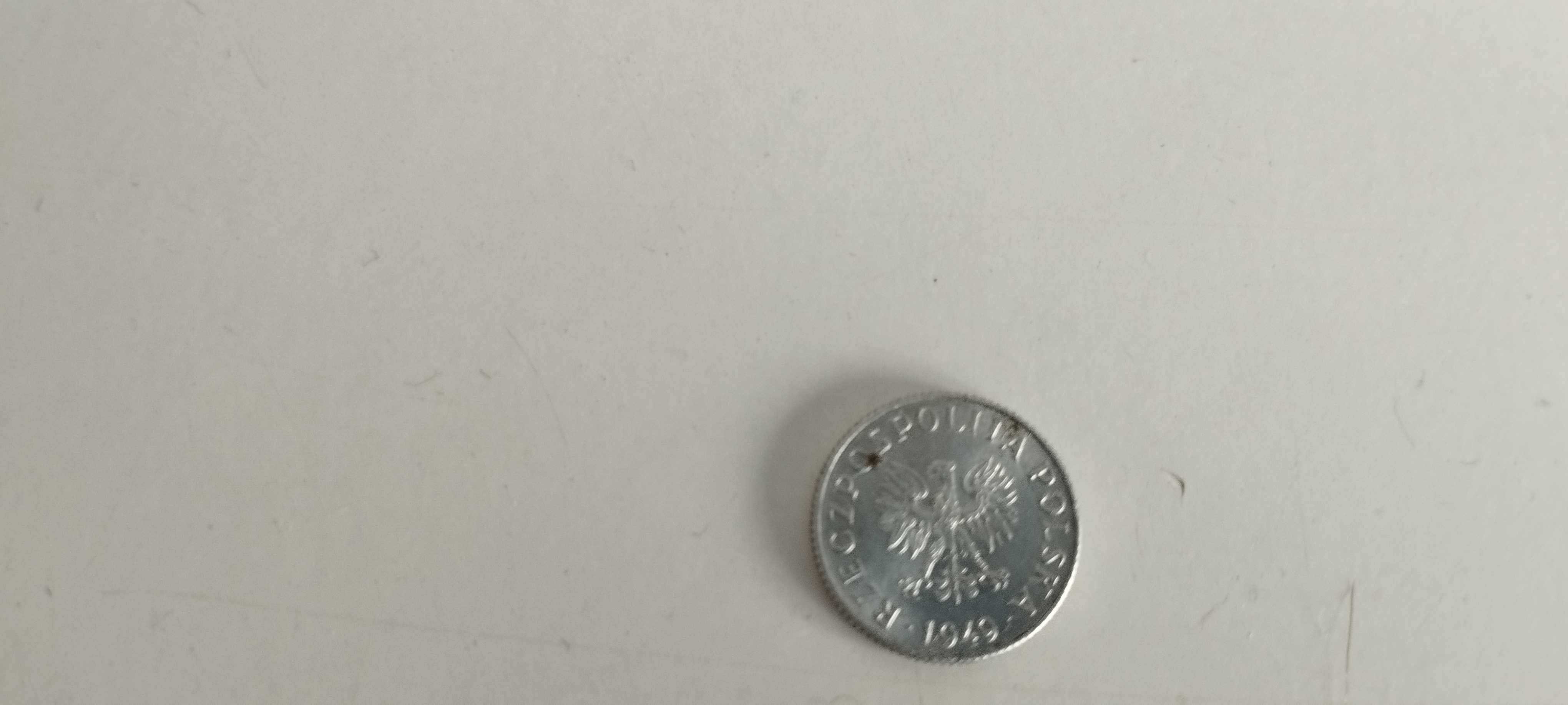 2 monety 1 gr. 1949 r.