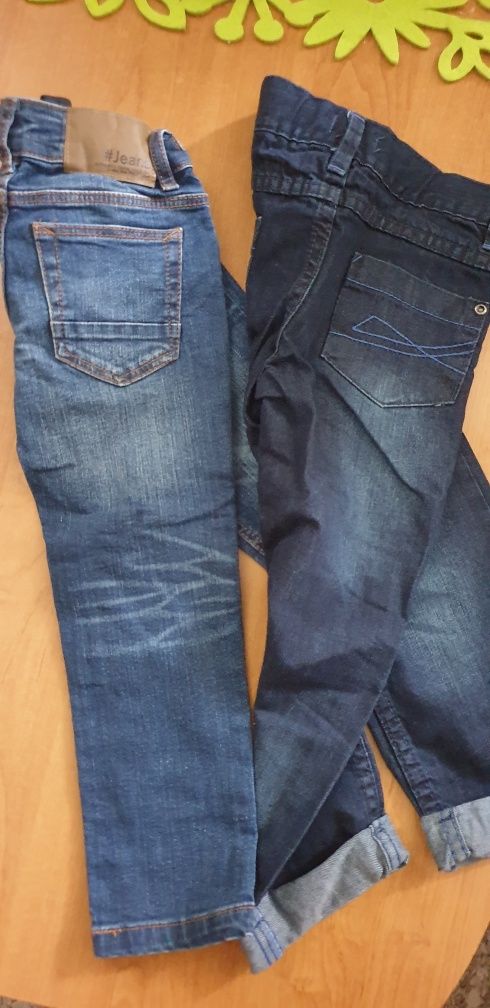 Nowe spodnie jeansy 98
