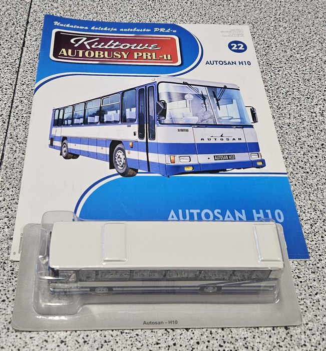 Model autobus Autosan H10 skala 1:72 DeAgostini Jelcz San Ikarus