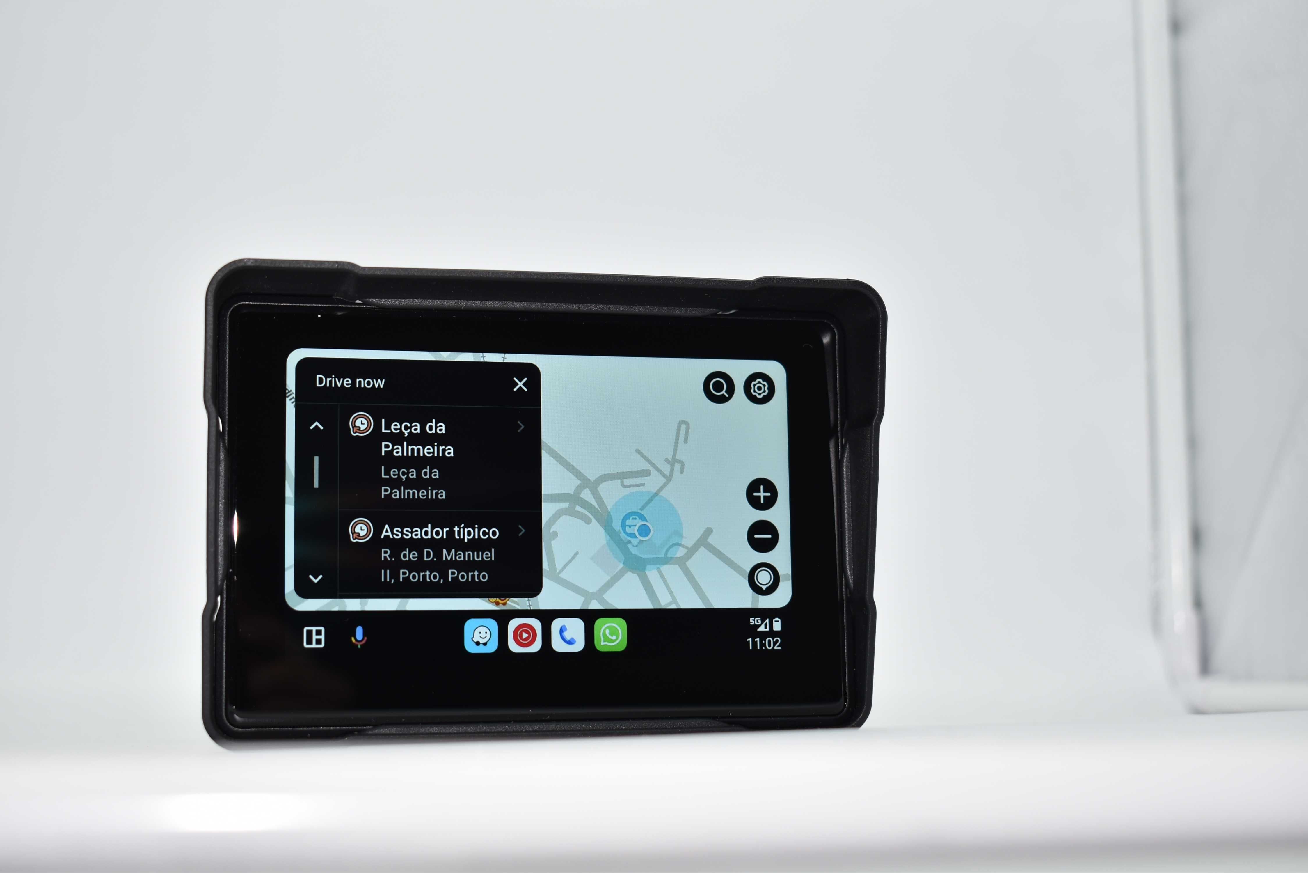 Ecrã Táctil CarPlay e Android Auto Moto à prova de agua Carplay Mota