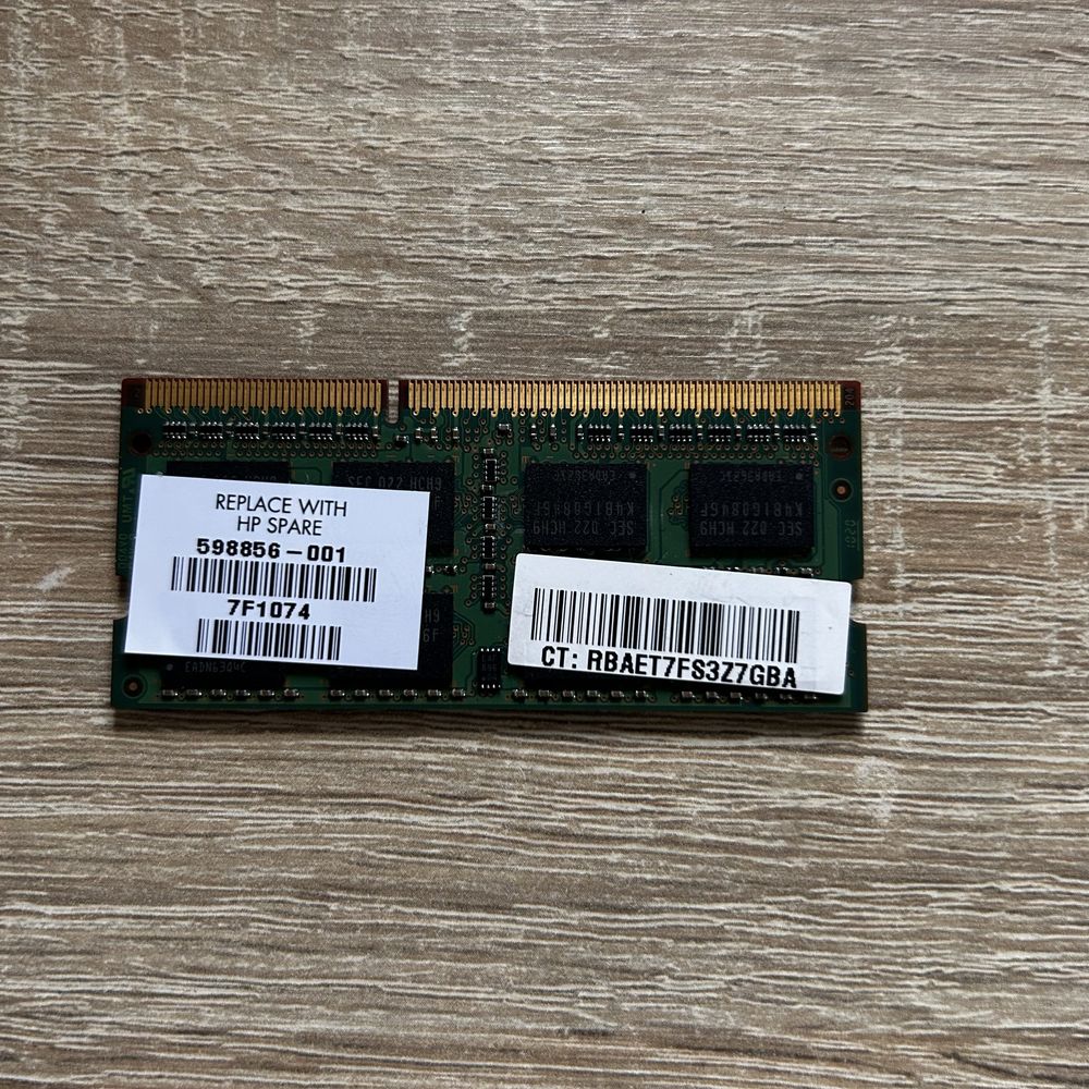 ОЗП Samsung DDR3 2 Gb SODIMM