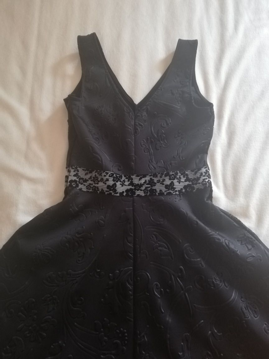 Vestido preto da Venca