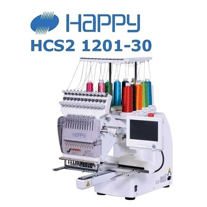 Hafciarka HAPPY HCS 1201 12-igłowa przemysłowa maszyna do haftu