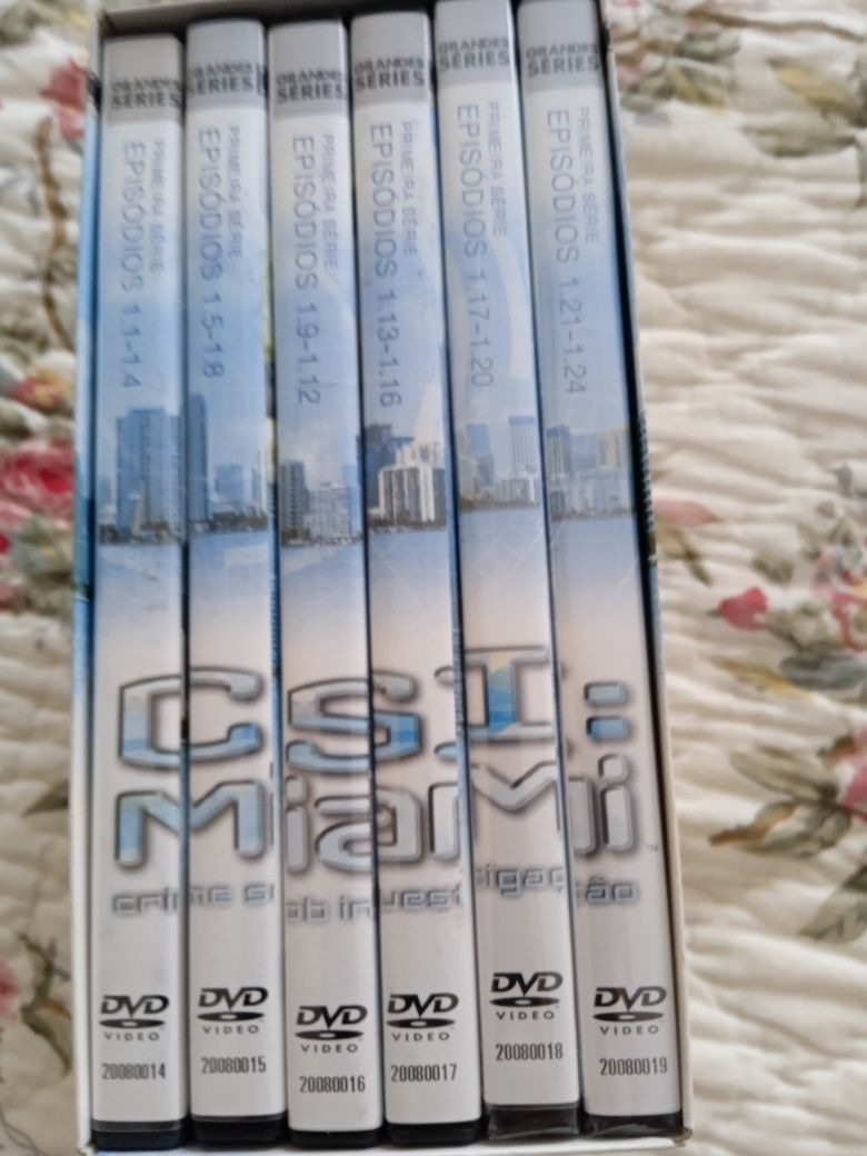 DVDs CSI Miami novo