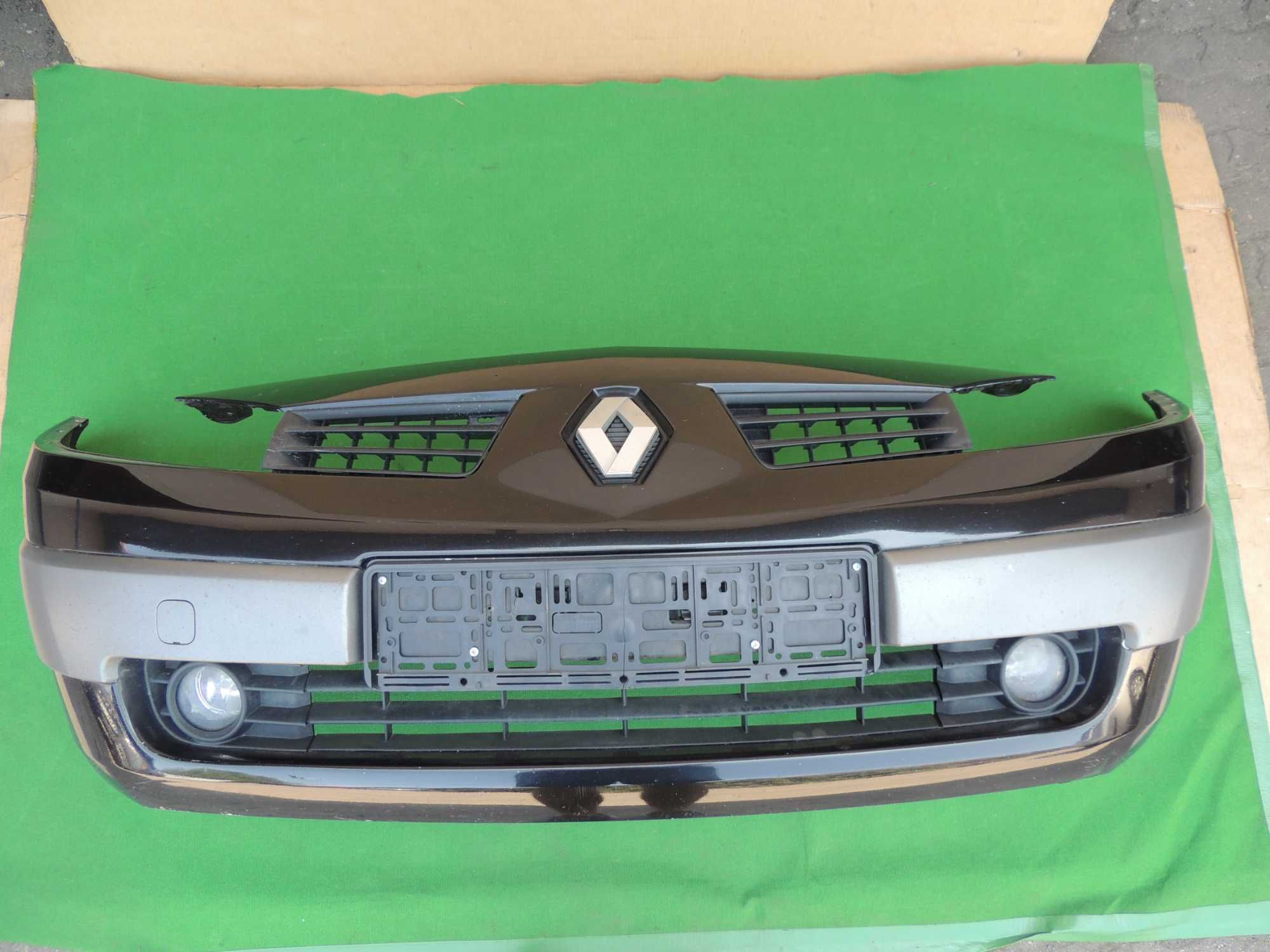 Zderzak przód przedni Renault Megane 2 II 03,04,05,06 NV676 CZARNY