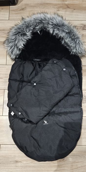 Śpiworek cottonmose+muffka handmade