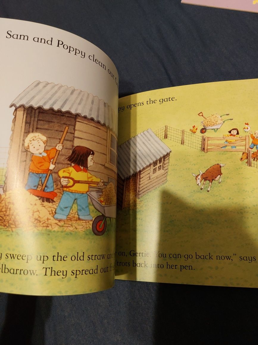 Książeczka w języku angielskim Useborne Farmyard Tales