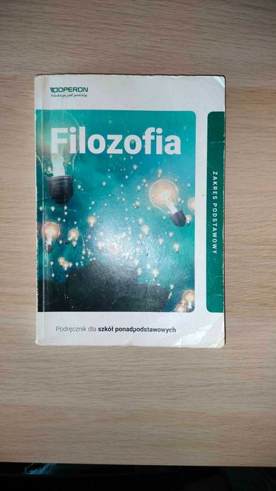 Podręcznik od filozofii  liceum technikum klasa 1 Operon
