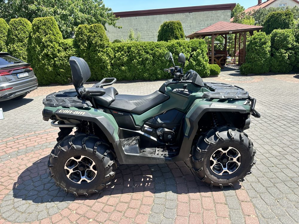 Can Am Outlander 650 max XU+ 2021r Homologacja