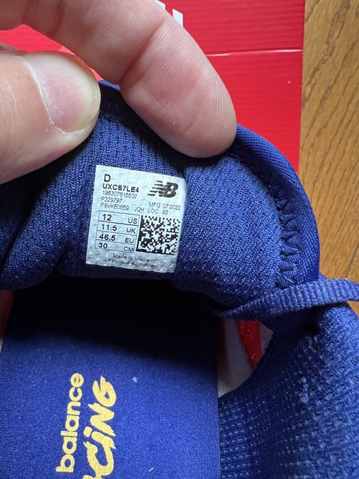 Kolce trailowe New Balance XC Seven v4, r. 46,5 (30cm)