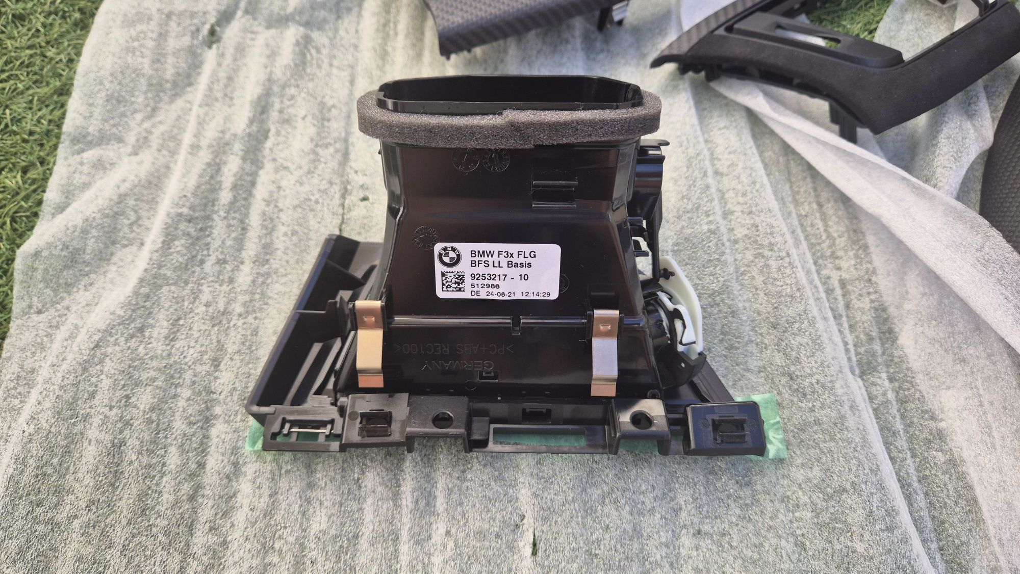 Consola grelha ar-condicionado bmw genuíno série 3/4
