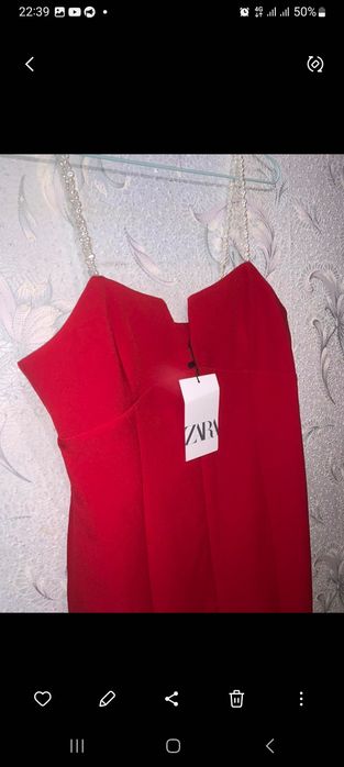 Сукня червона ZARA
