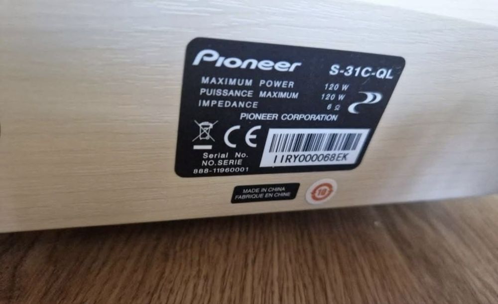 Pioneer S-31C, S-31B. 3.0