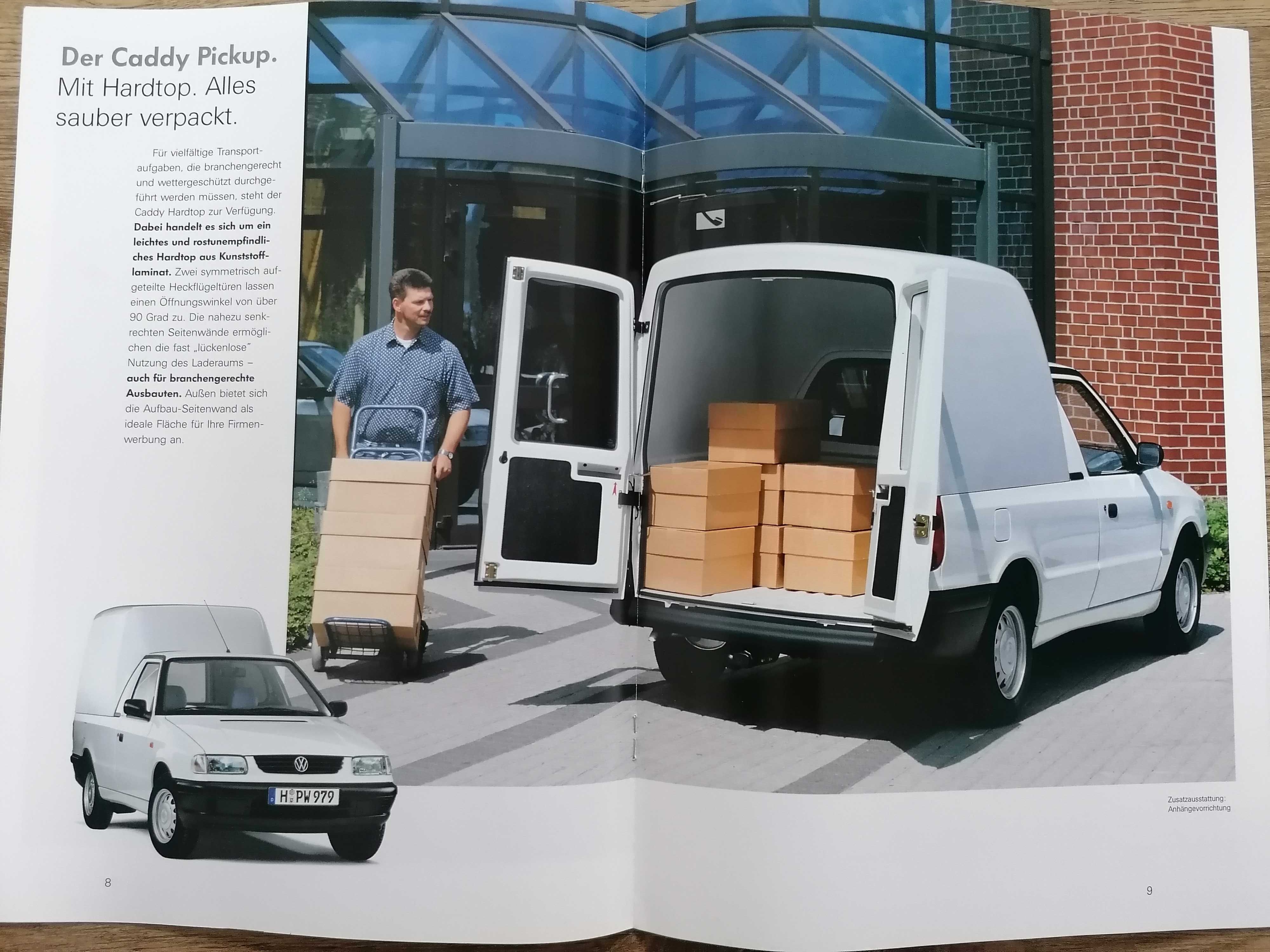 Prospekt VW Caddy Picup