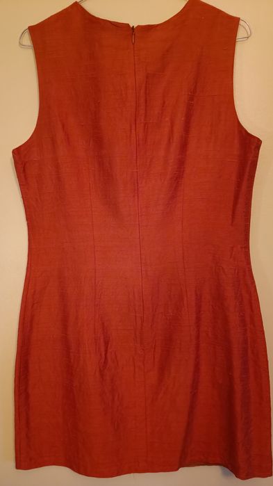 Vestido - Cor de Laranja - BARATÍSSIMO