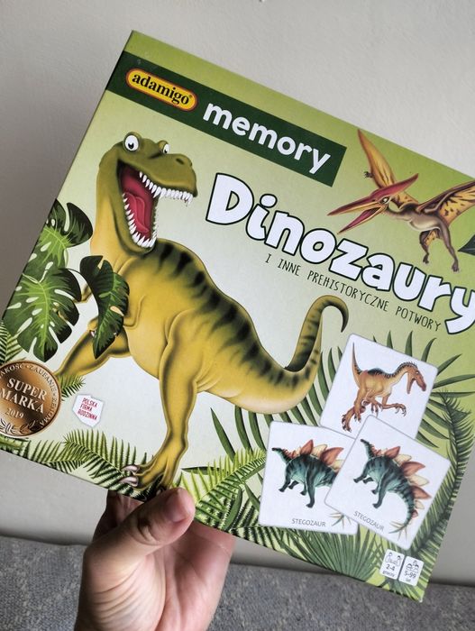 Memory Adamigo Dinozaury