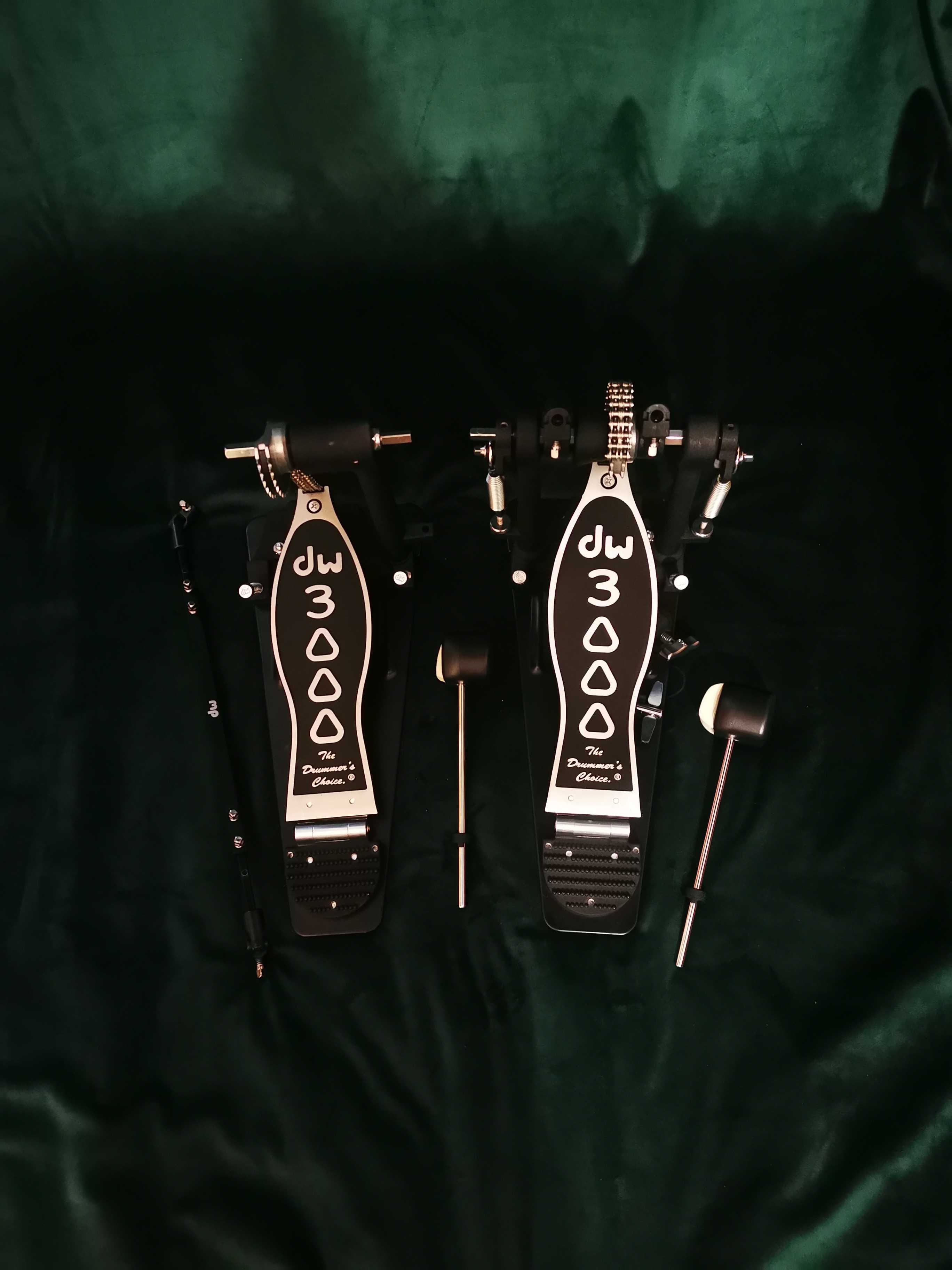 Stopa DW 3002 perkusyjna, twin pedal, hardware do perkusji