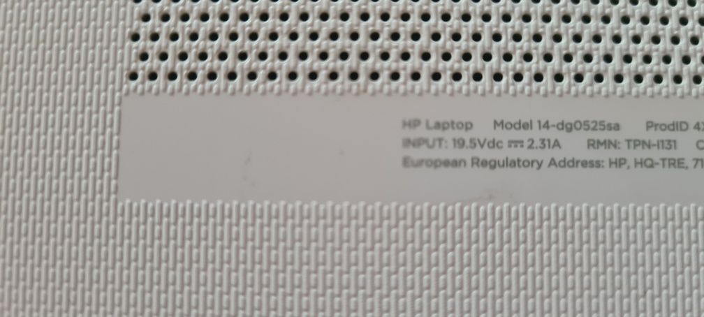 Laptop HP 14-dg0525sa