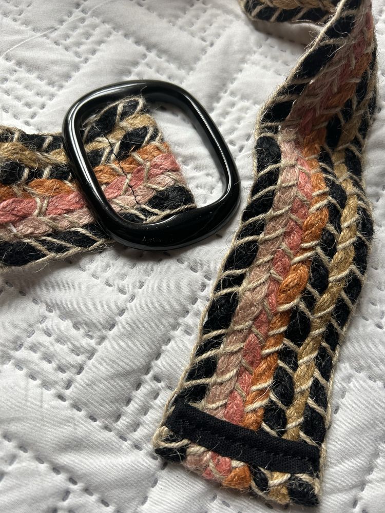 Oryginalny pasek hand made rękodzieło