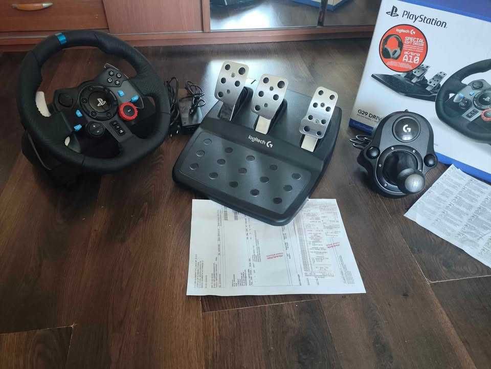 Kierownica Logitech g29 + Shifter