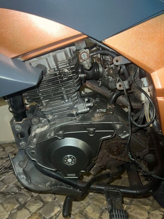 Keeway tx 125 avariada