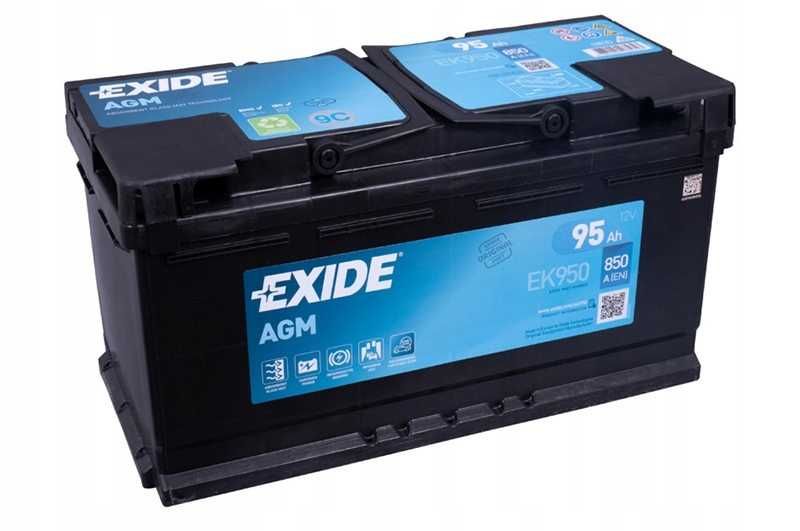 Akumulator Exide AGM 95Ah 850A EK950 START STOP