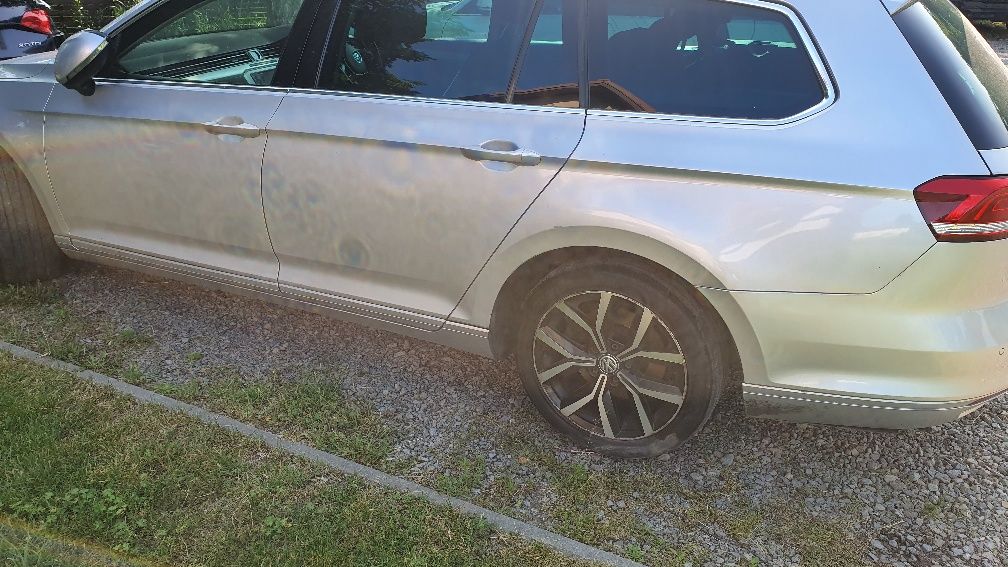 VW Passat B8 LA7W Maska Zderzak Błotnik Drzwi Klapa