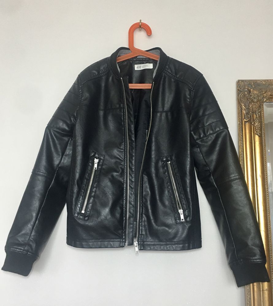 Kurtka biker dla chłopca h&m 146