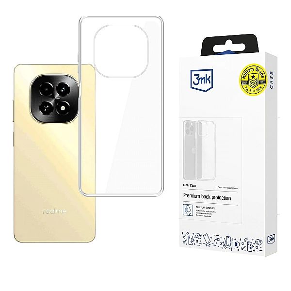 Etui 3mk Clear Case na Realme C63/5G - przezroczyste