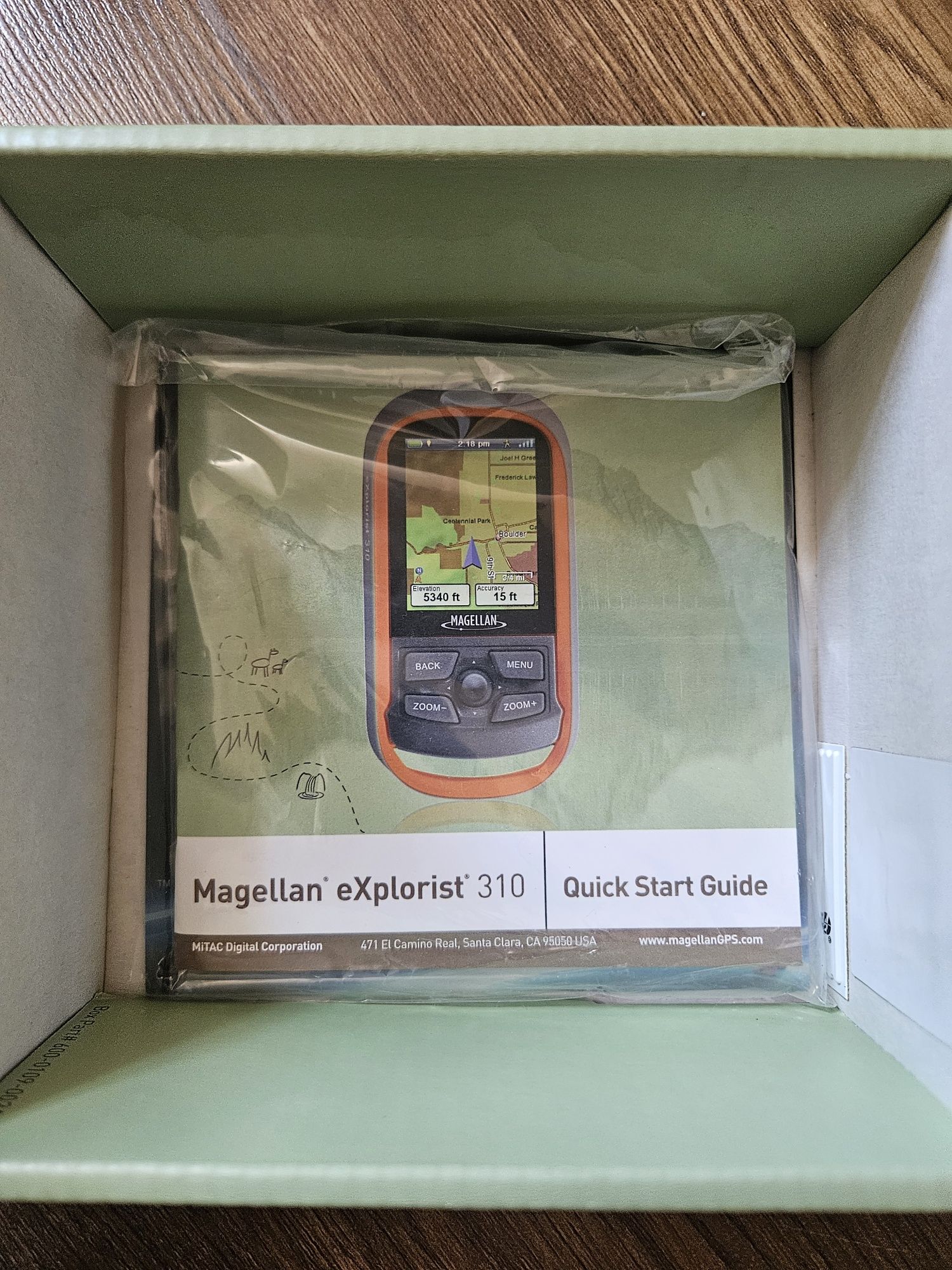 Туристичний GPS навігатор Magellan Explorist 310