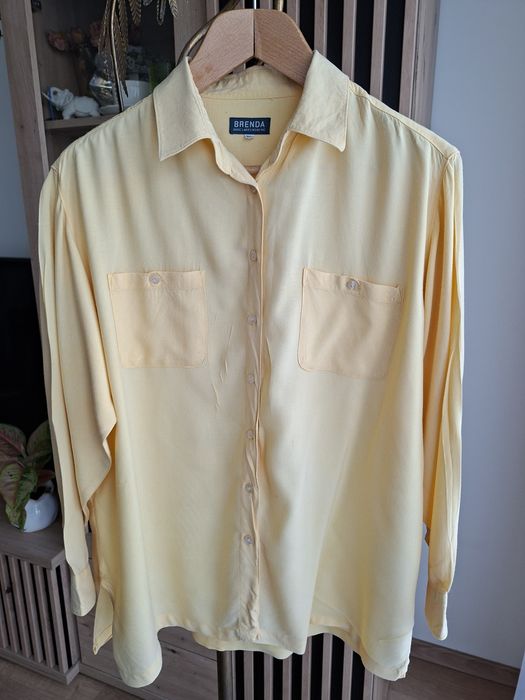 Koszula masełkowa żółta Brenda L XL 40 42