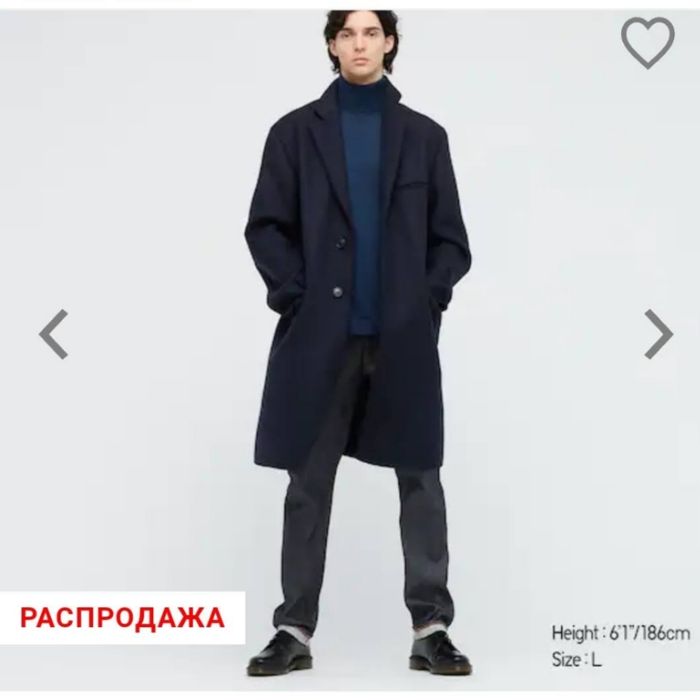 Мужское пальто р.XL Jil Sander премиум