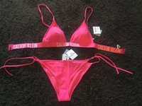 bikini calvin klein rosa tamanho m