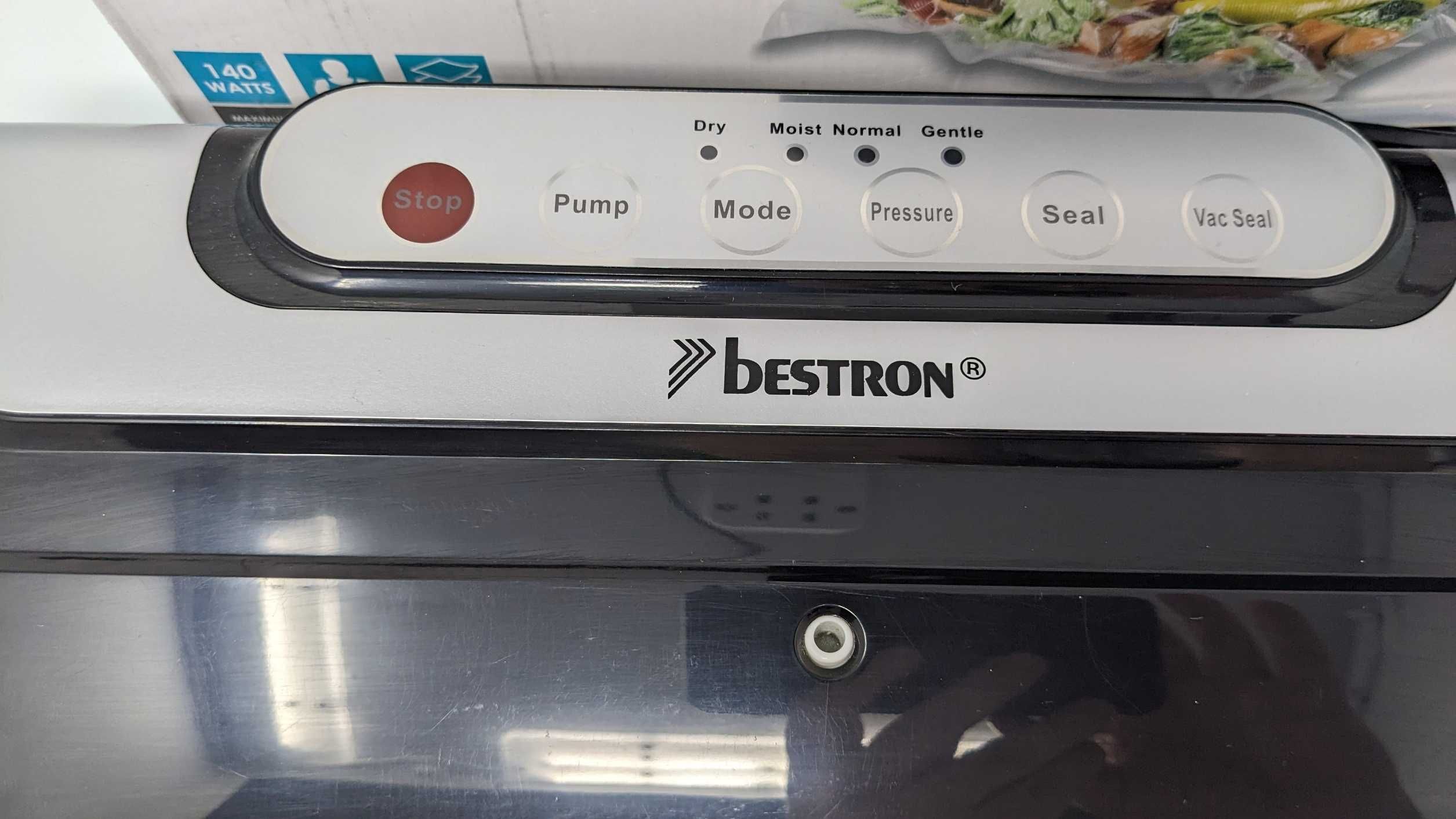 Bestron Zgrzewarka próżniowa AVS501, czarna, 140 W + Worki