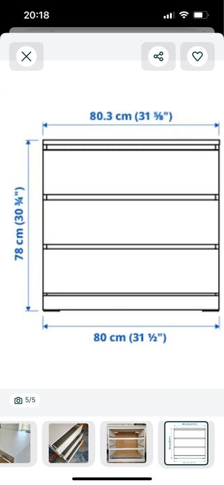 Komoda IKEA uzywana