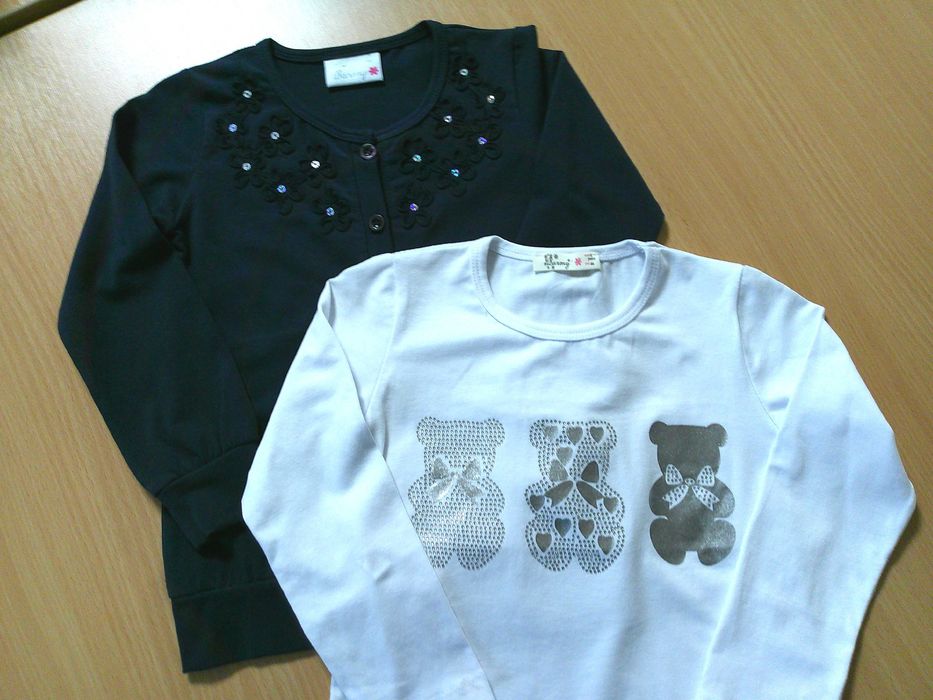 Bluzka i sweterek dziewczęcy 98 Barmy