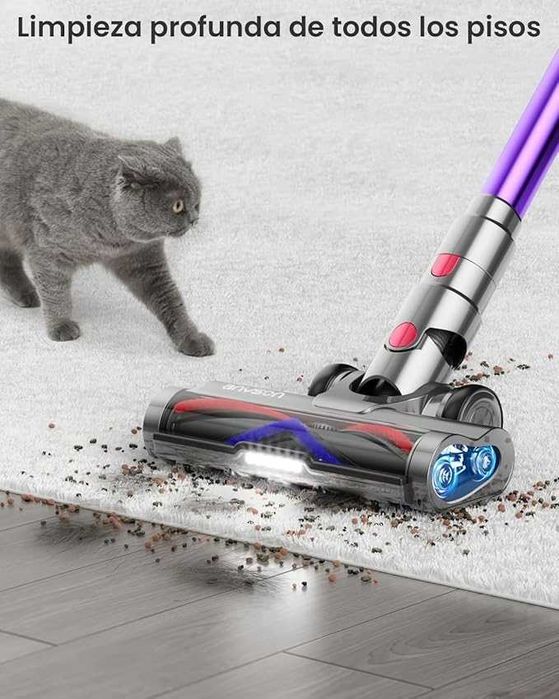 Bezprzewodowy Odkurzacz 550w 1,6L Dotykowy LED Filtr HEPA Anyson