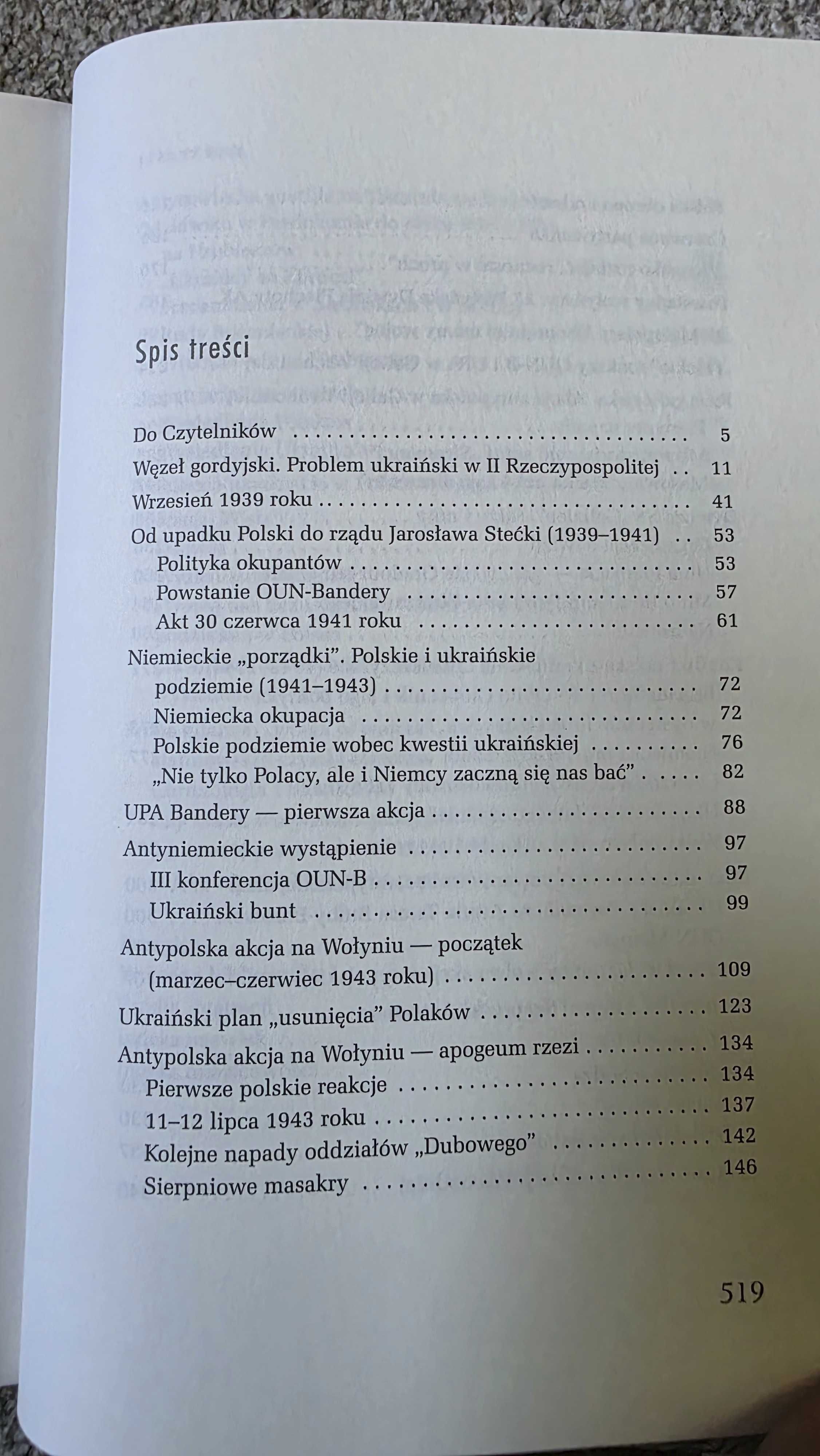"Od rzezi wołyńskiej do akcji "Wisła"" Grzegorz Motyka