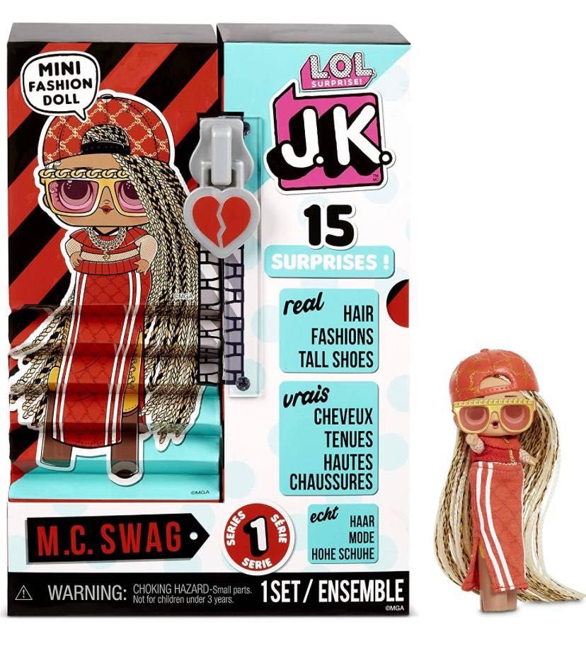 L.O.L. Surprise! JK Mini Fashion Doll MC Swag 15 сюрпризів #lol
