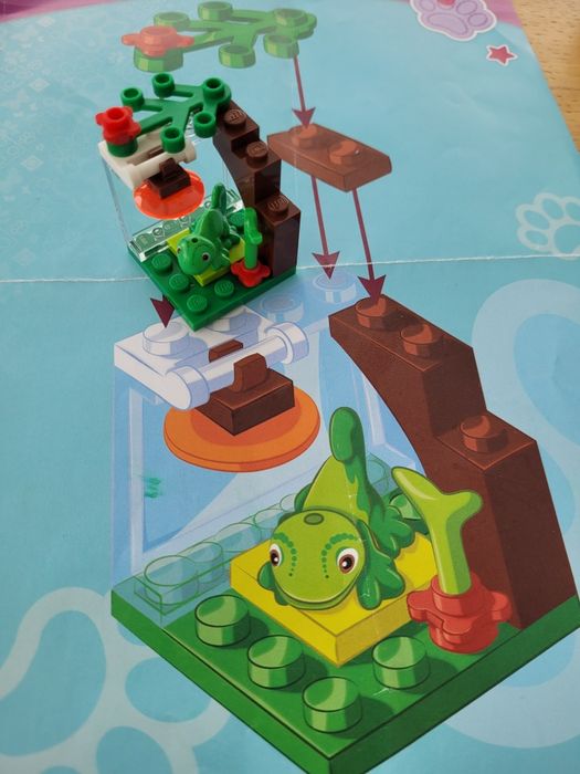 Lego friends żółw