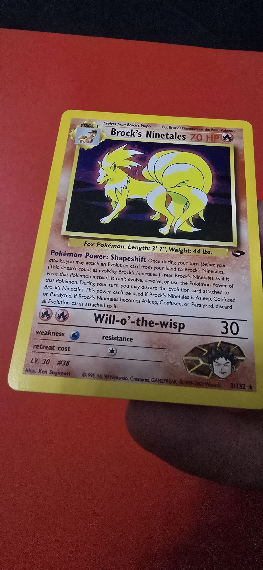 Sprzedam stara karte pokemon holograficzna